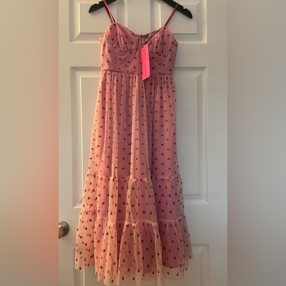 Betsey Johnson valentines heart dress